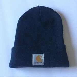CARHARTT WIP ACRYLIC KNIT WATCH HAT DARK NAVY HEATHER OS NWOT